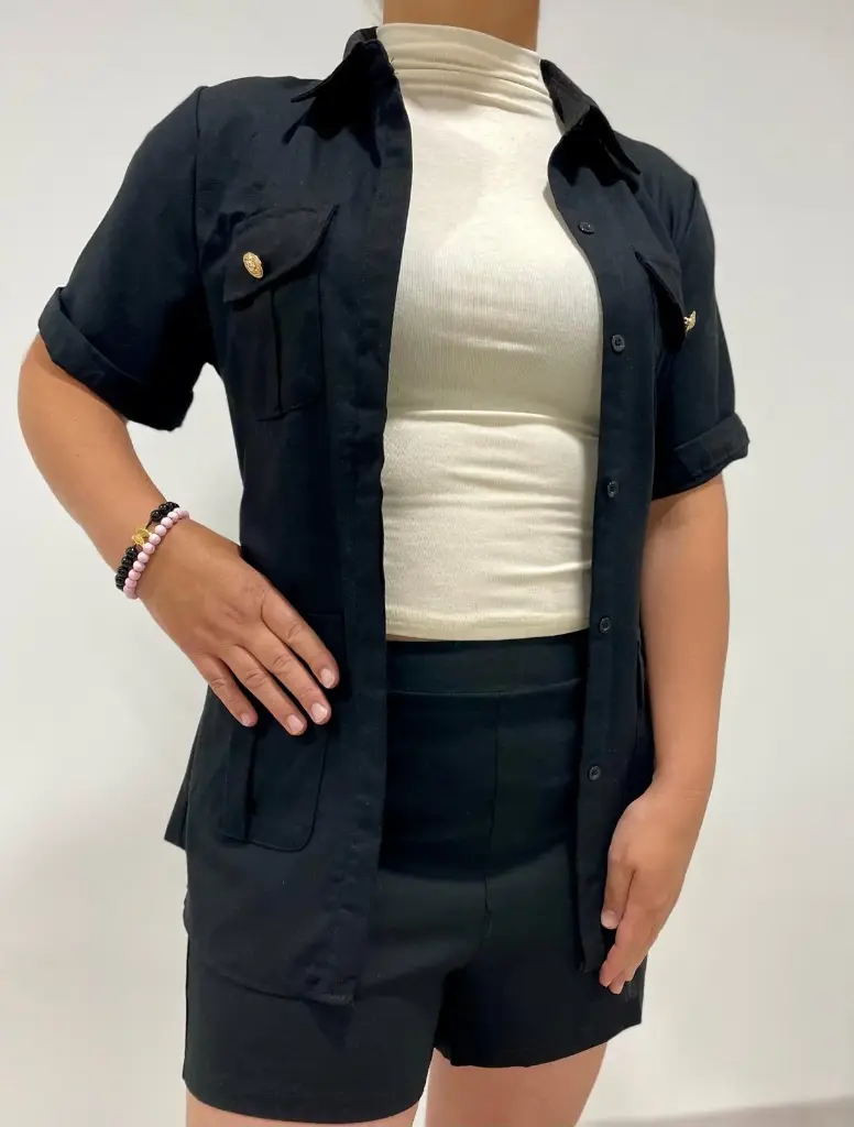 Komplet Rinna - črn