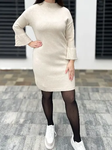 Obleka Diana - bež