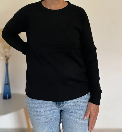 Pulover Emanuela - črn