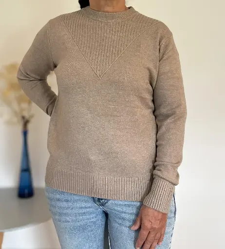 Pulover Denise - rjav
